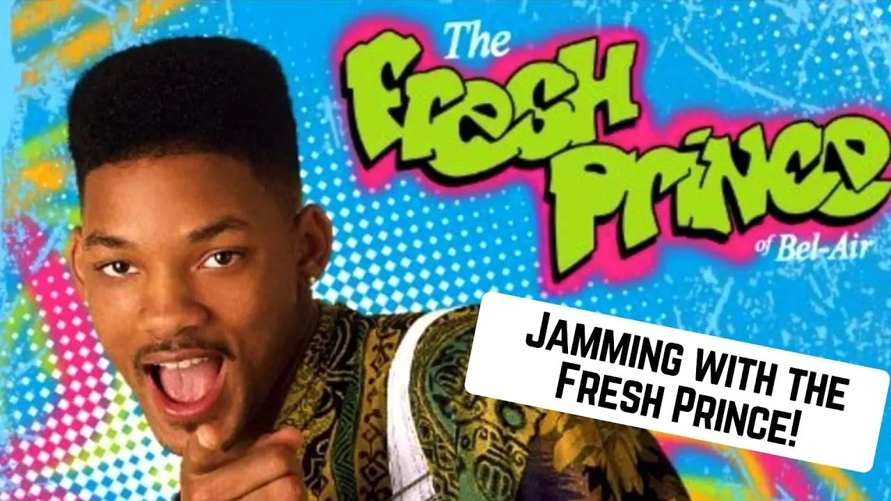 Jamming with the FRESH PRINCE!