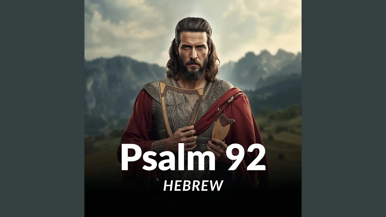 Psalm 92 hebrew