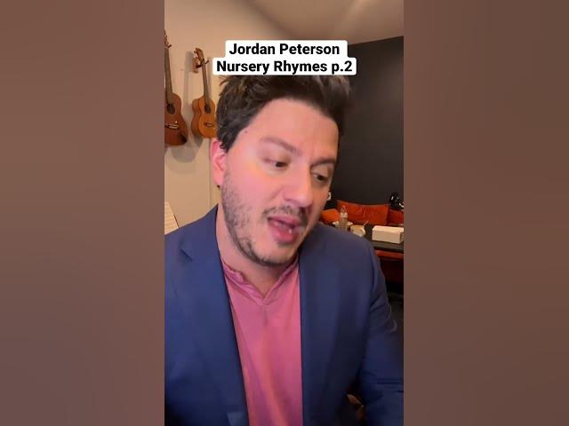 #jordanpeterson Nursery Rhymes p.2! #shorts #comedy #parody #impressions #impersonation