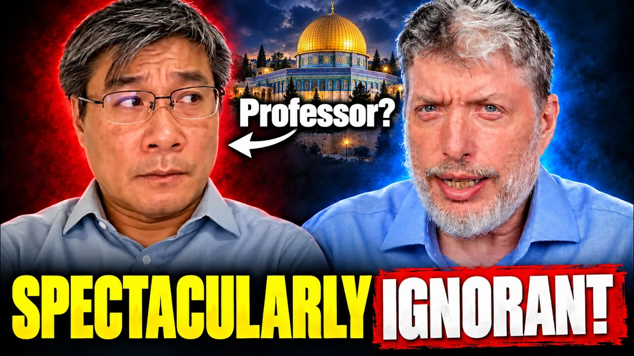 Rabbi Singer Exposes “Professor” Who Knows NOTHING About Israel or Temple Mount!