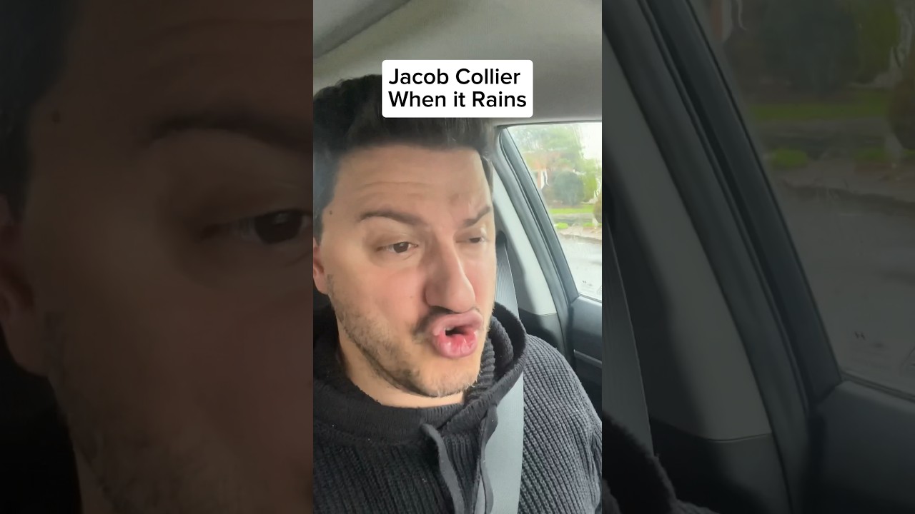 @jacobcollier when it rains! #jacobcollier #shorts #comedy #parody #impressions #musictheory