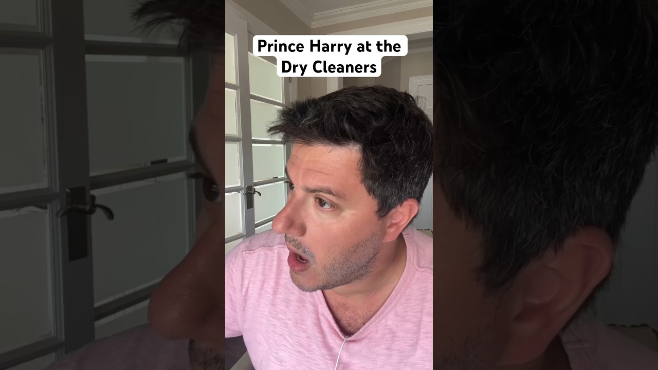 Cancel Dry Cleaners #princeharry #shorts #comedy #harryandmeghan #parody #impressions #impersonation