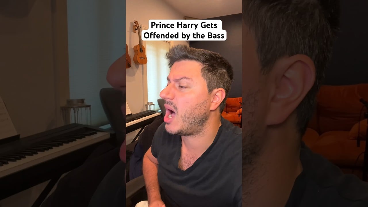 Cancel the Bass! #princeharry #shorts #comedy #parody #harryandmeghan #slapbass #impression