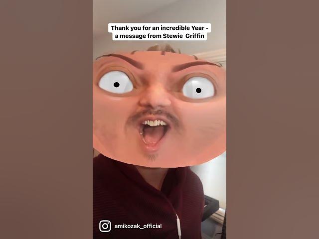 2021 wrap up message from Stewie Griffin! #comedy #impressions #shorts #stewiegriffin #familyguy