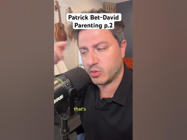 #patrickbetdavid Parenting is INTENSE! #shorts #comedy #parody #pbdpodcast #impressions