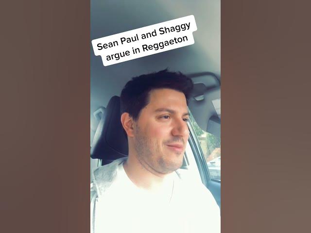Sean Paul and Shaggy HEATED ARGUMENT! #shorts