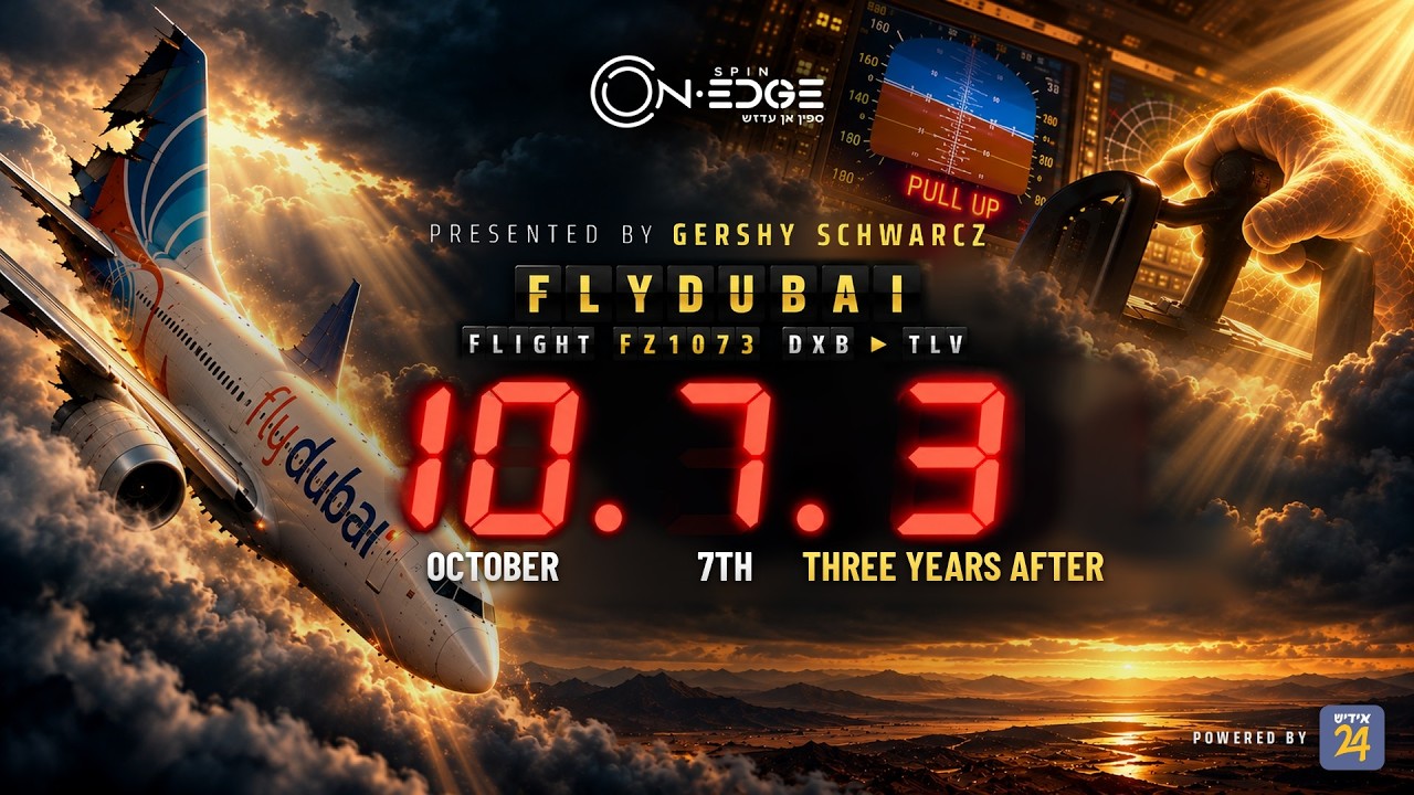 Flydubai Flight 10.7.3: October 7th, Three Years After | Spin On Edge | Gershy Schwarcz