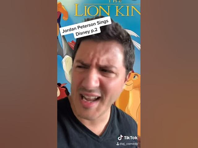 Jordan Peterson sings Disney p.2 #shorts