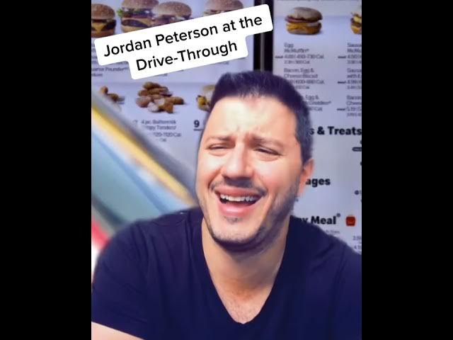 Jordan Peterson at the Drive Through #shorts