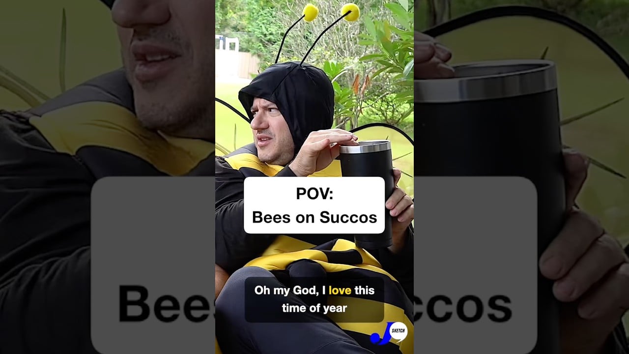 POV - Bees on Succos #comedy #shorts #sketchcomedy #jewishholidays #sukkot