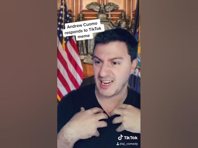Gov Cuomo talks TikTok Memes & gets HEATED! #shorts