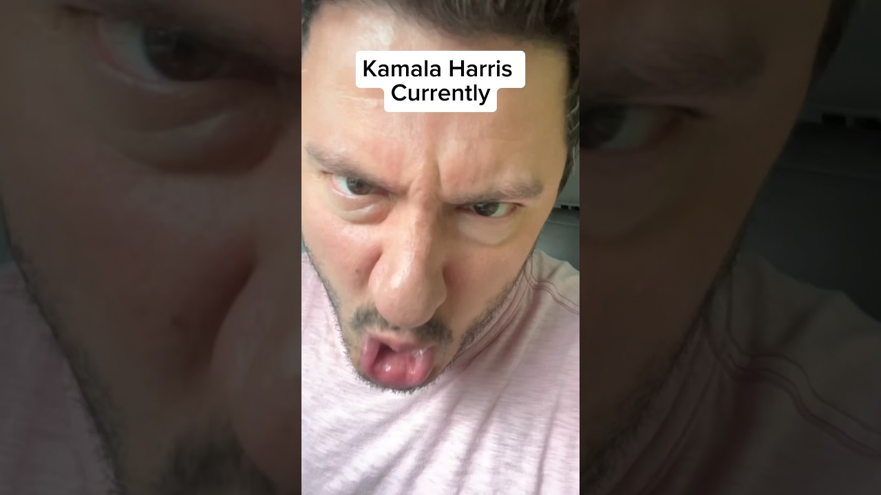 Kamala Harris currently! #shorts #comedy #parody #impression #impersonation #kamalaharris #kamala