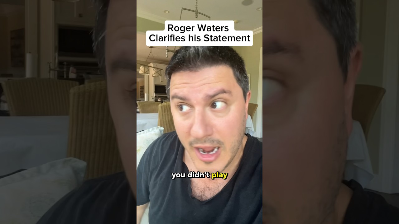 Roger Waters clarifies his statement #shorts #rogerwaters #piersmorgan #satire #comedy #impression