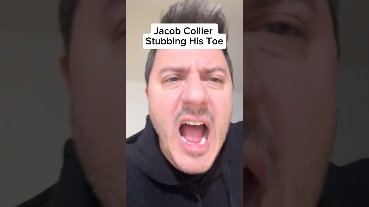 ⁠@jacobcollier stubbing his toe! #shorts #jacobcollier #comedy #impression #musictheory #parody