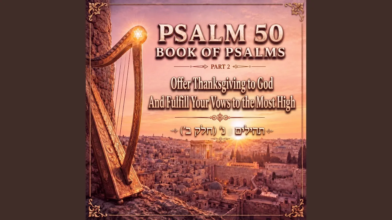 Offer Thanksgiving to God And Fulfill Your Vows to the Most High (Psalm 50 Part 2, Verses 1, 9-15)