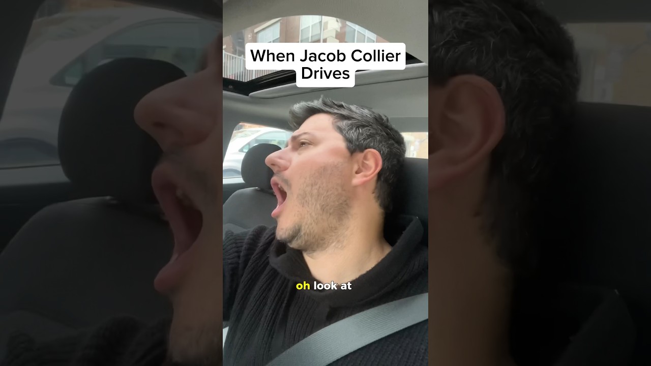 When @jacobcollier drives! #shorts #jacobcollier #comedy #parody #impressions #musictheory