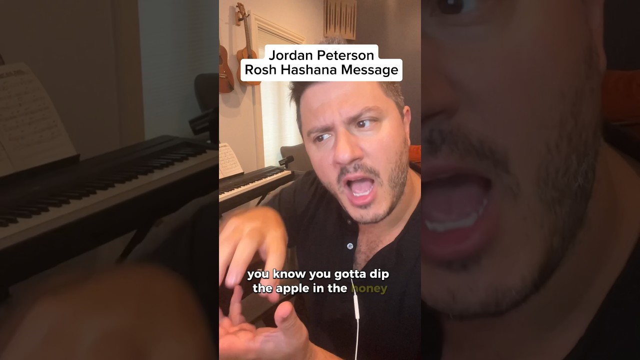#roshhashanah Message ✡️🍯🍎 #jordanpeterson #daveramsey #princeharry #shorts #comedy #impressions