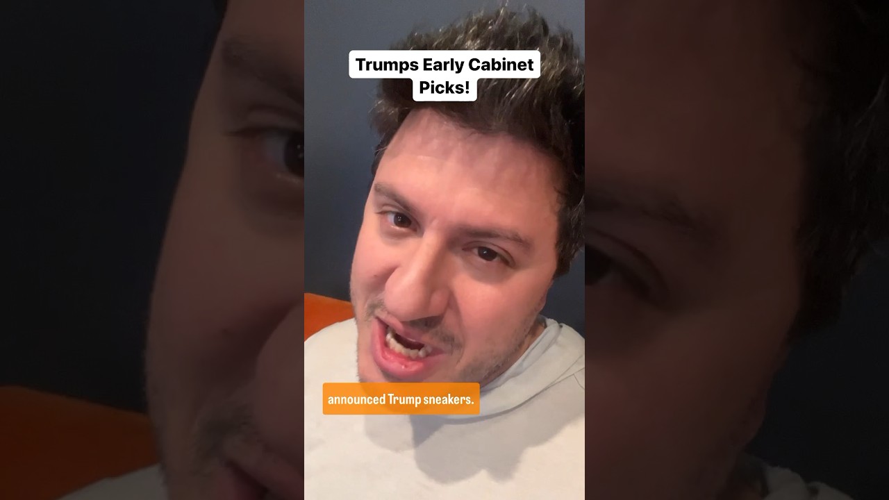 Trump early cabinet picks are in! #trump #impressions #shorts #impersonation #donaldtrump #comedy