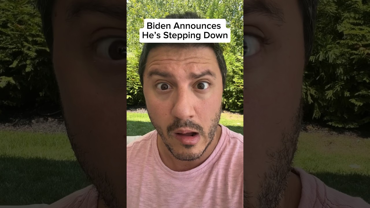 Biden Drops out! #shorts #comedy #impression #biden #joebiden #impersonation