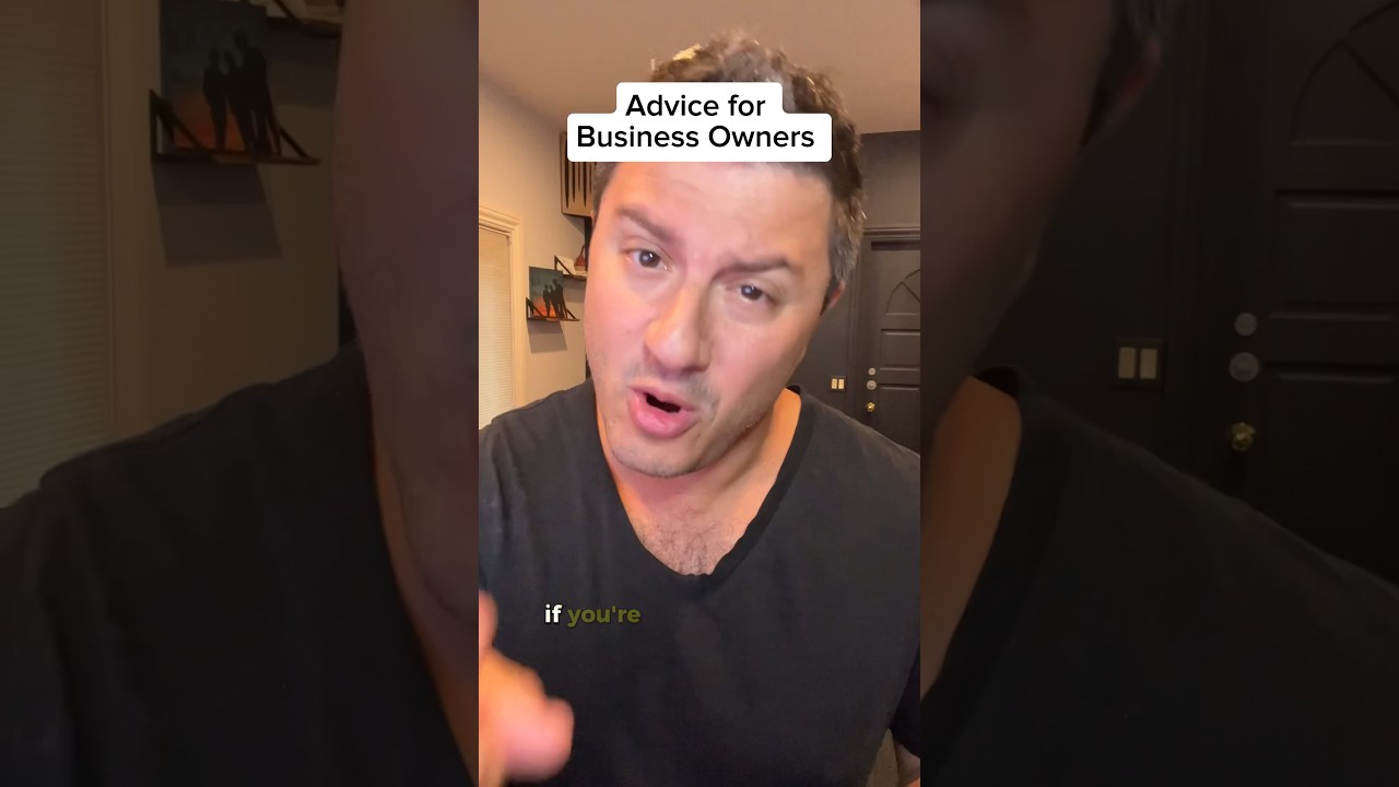 Advice for Small Business Owners! #shorts #comedy #parody #smallbusiness #businessowner