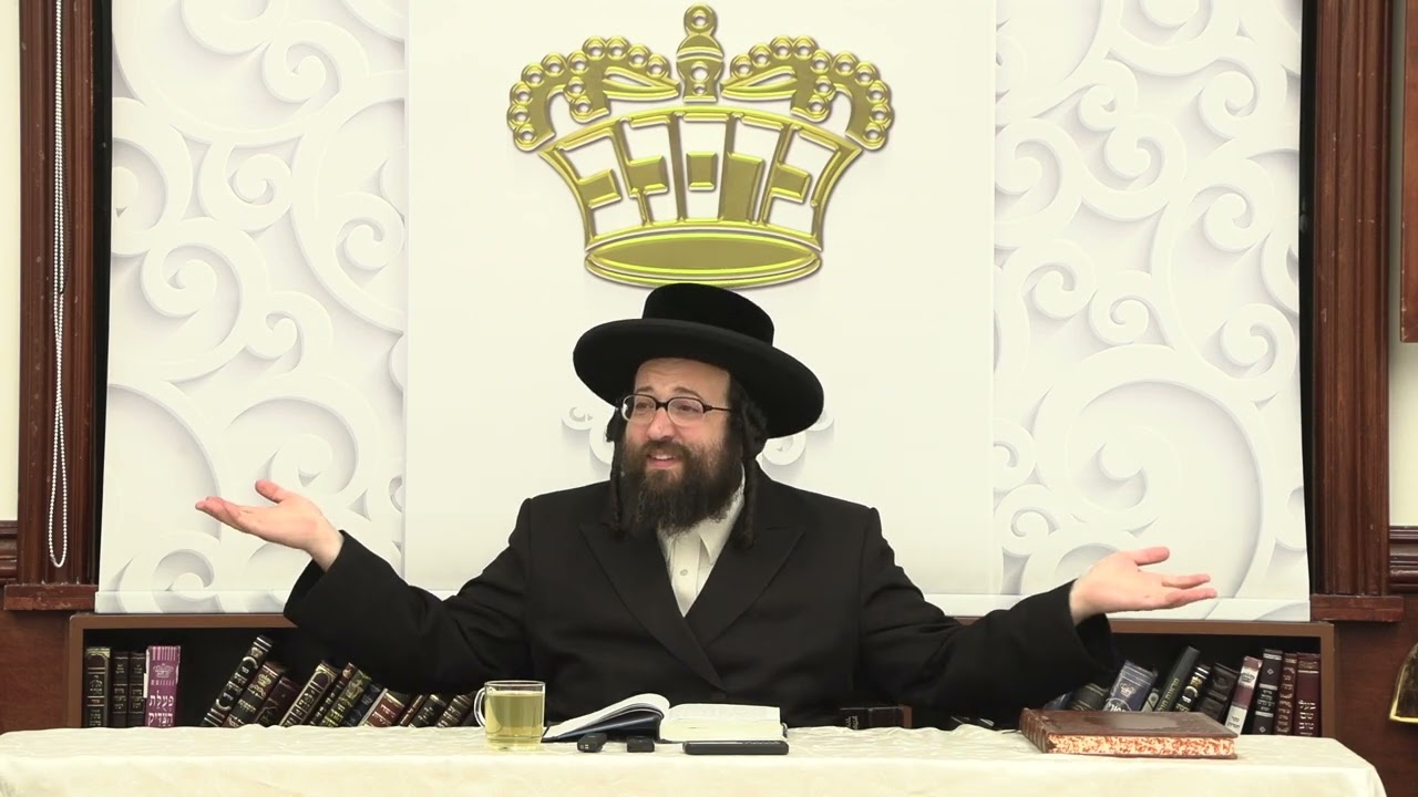 ר' יואל רוטה - פארגעס דערפון - ה' בראשית תשפ''ז לאברכים