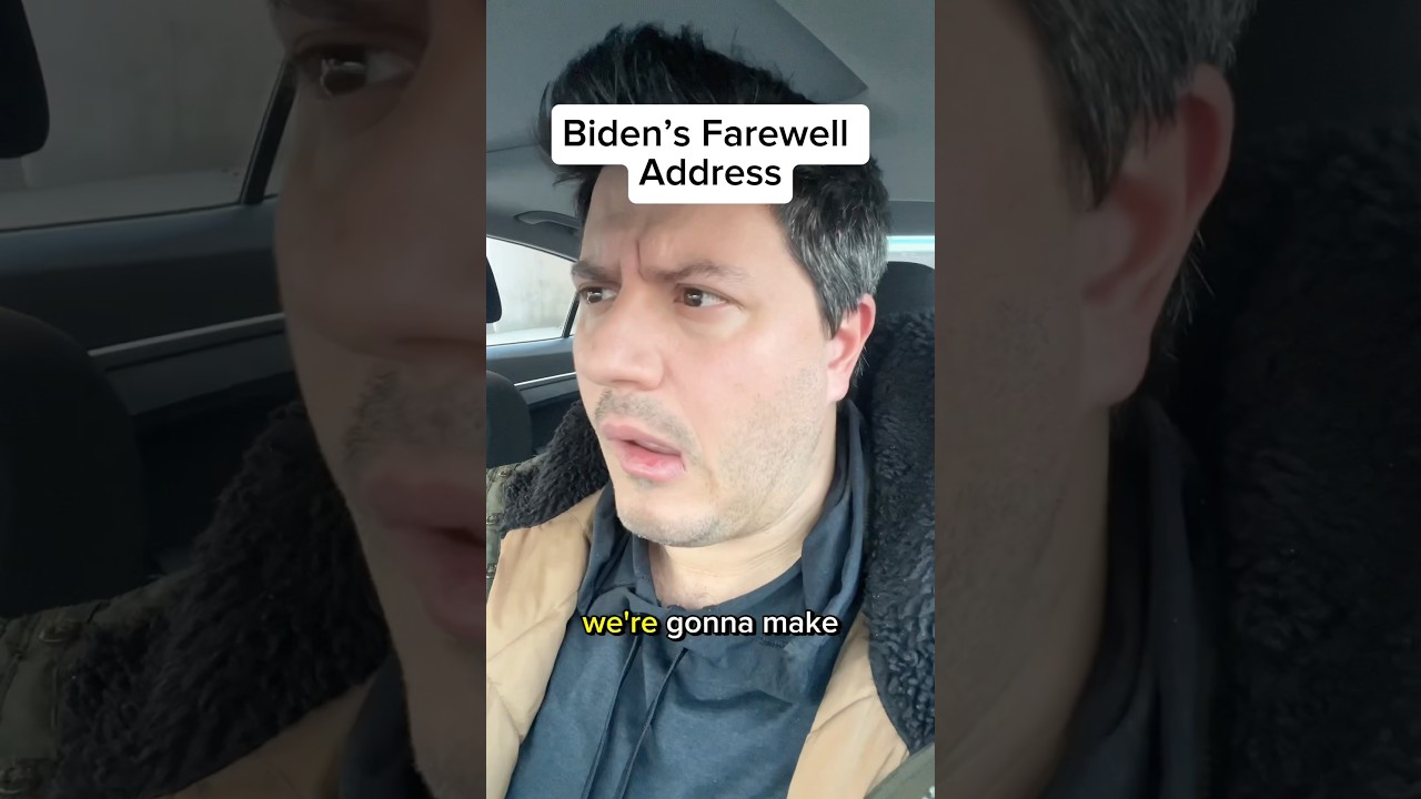 Joe Biden’s Farewell Address! #shorts #biden #joebiden #impression #comedy #impersonation