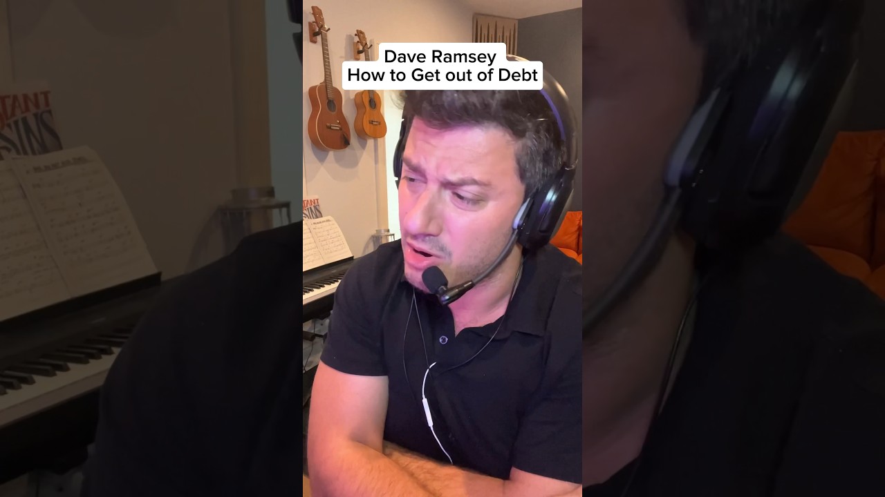 #daveramsey How to ELIMINATE debt #shorts #debtfree #comedy #parody #impressions #impersonation