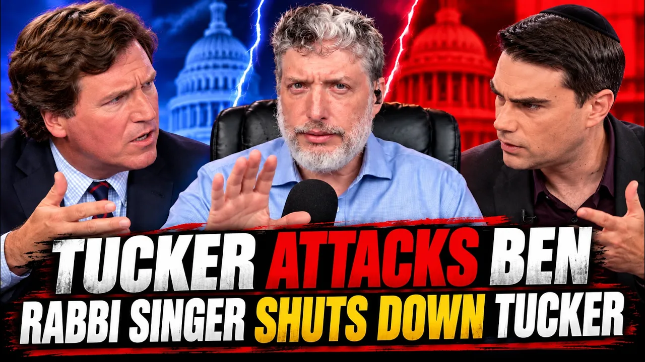 Rabbi Singer EXPOSES Tucker’s Shocking Claims About Noahide Laws & Killing Christians!