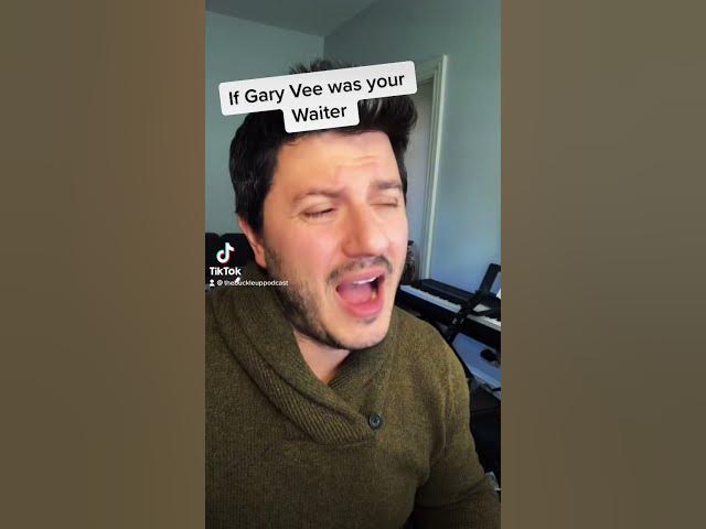 If #garyvee was your waiter #shorts #impressions #comedy #impressions #parody #askgaryvee #garyv