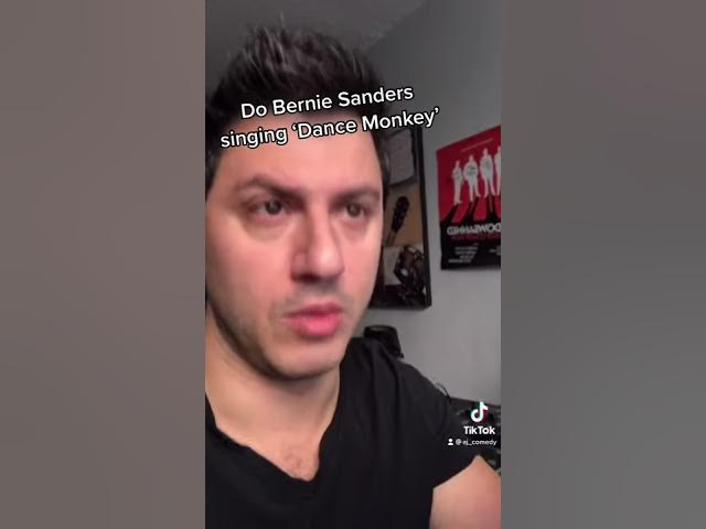 Bernie Sanders sings DANCE MONKEY #shorts