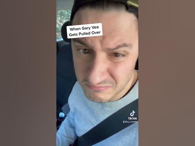 #garyvee getting pulled over #comedy #parody #impressions #askgaryvee #shorts #impersonation #spoof