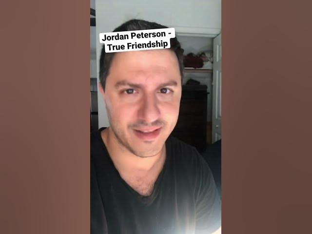 Jordan Peterson: TRUE FRIENDSHIP #shorts #jordanpeterson #comedy #parody #impressions #impersonation
