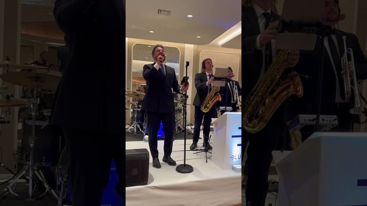 Blue Melody 🎹 Moshe Tischler 🎤 🔥 #dance #wedding