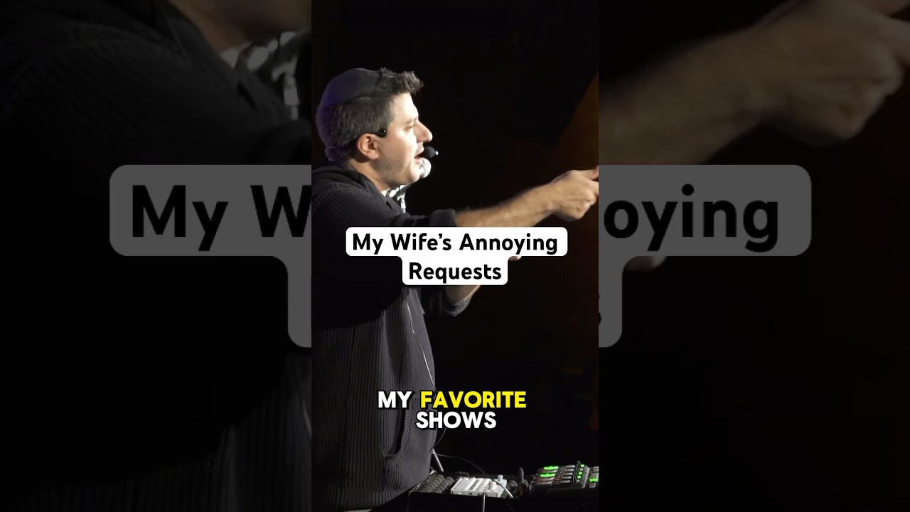 My wife’s annoying requests #shorts #comedy #musicalcomedy #marriagehumor #standupcomedy