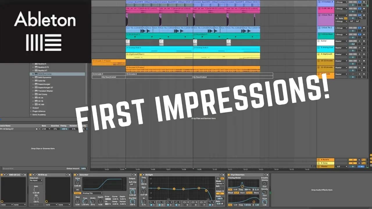 Ableton LIVE - First Impressions!