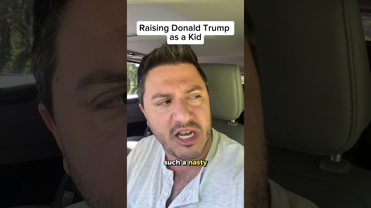 Raising Donald Trump #shorts #comedy #impersonation #impression #trump #donaldtrump #parody