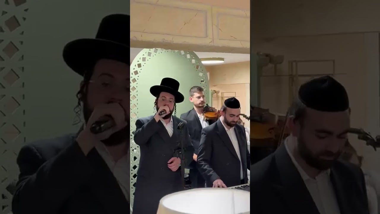 Motty Vizel with Shmiel Hersh Miller
