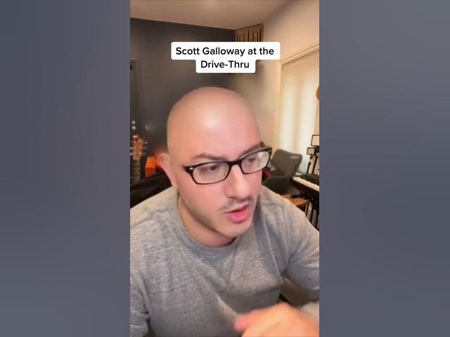#scottgalloway at the Drive-Thru! #shorts #comedy #parody #impressions #impersonation