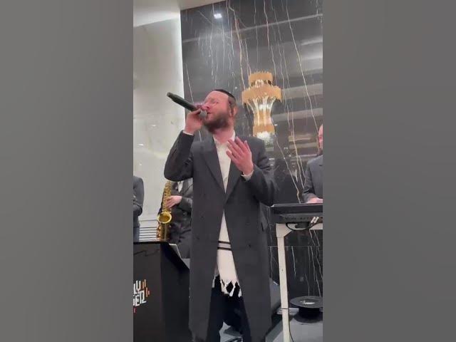 Menachem Moskowitz with Sruly Singer