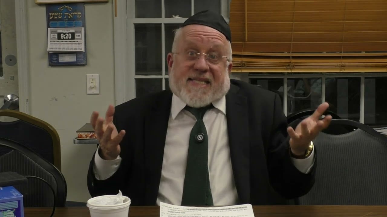 Rabbi Weber Parsha Shiur Lech L'cha 2026