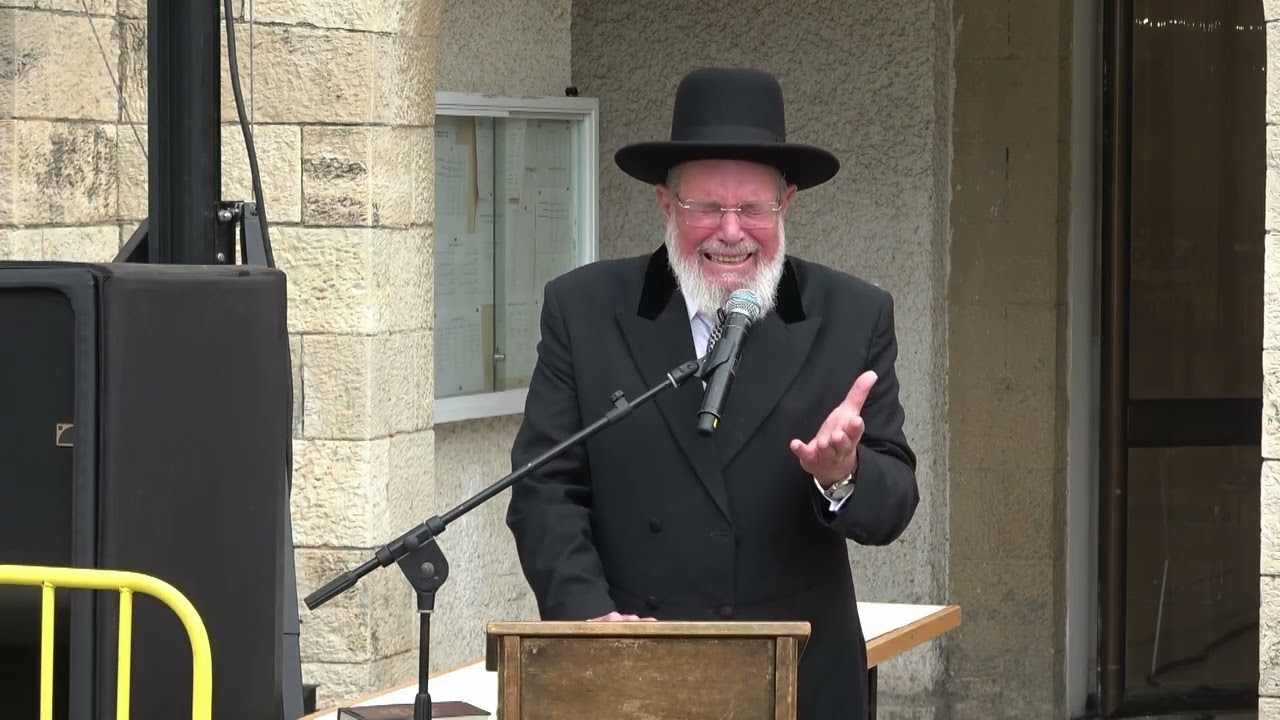 דברי הספד לרב אפרים רובינשטיין זצ"ל