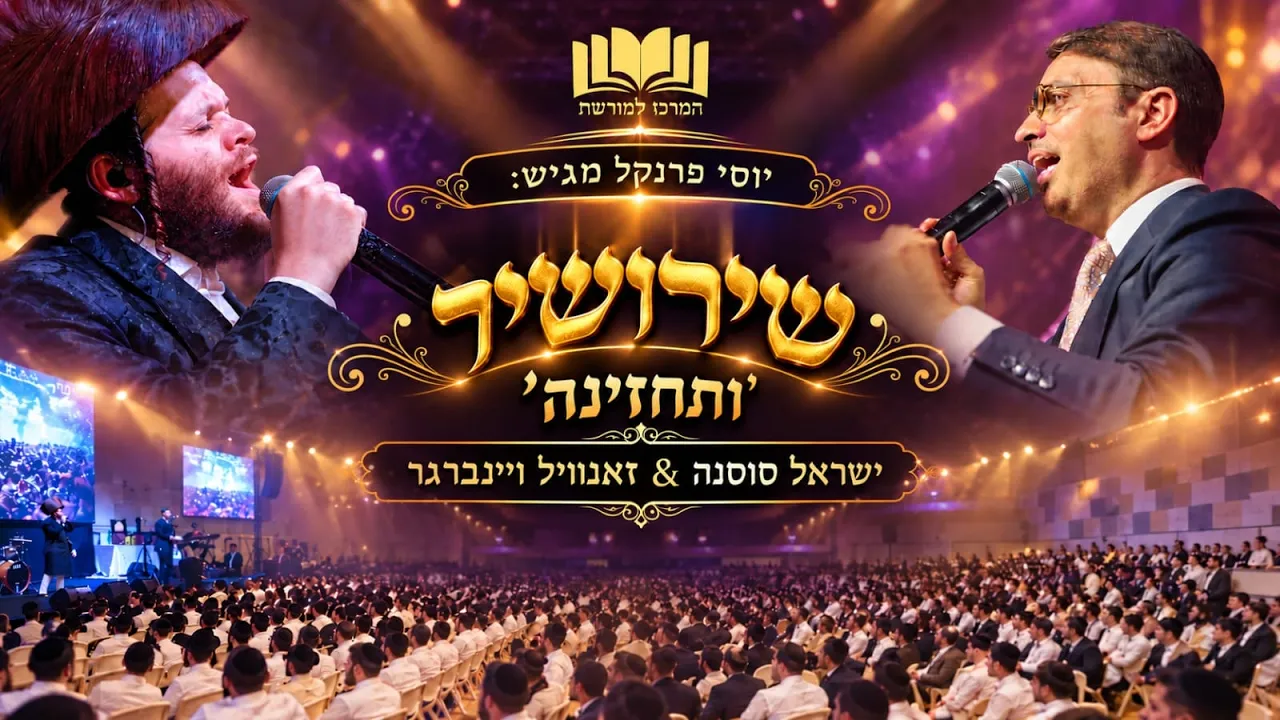 Yisroel Sosna: Zanvil Weinberger - Vsechzenu | ותחזינה שירושיר - זאנוויל ויינברגר & ישראל סוסנה