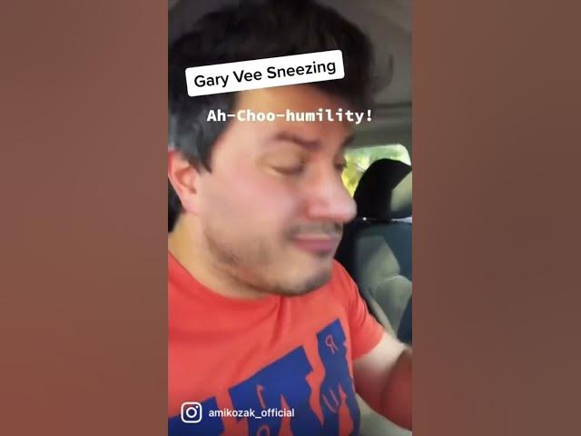Gary Vee Sneezing 🤧#comedy #impressions #shorts #parody #garyvee #askgaryvee #impersonation
