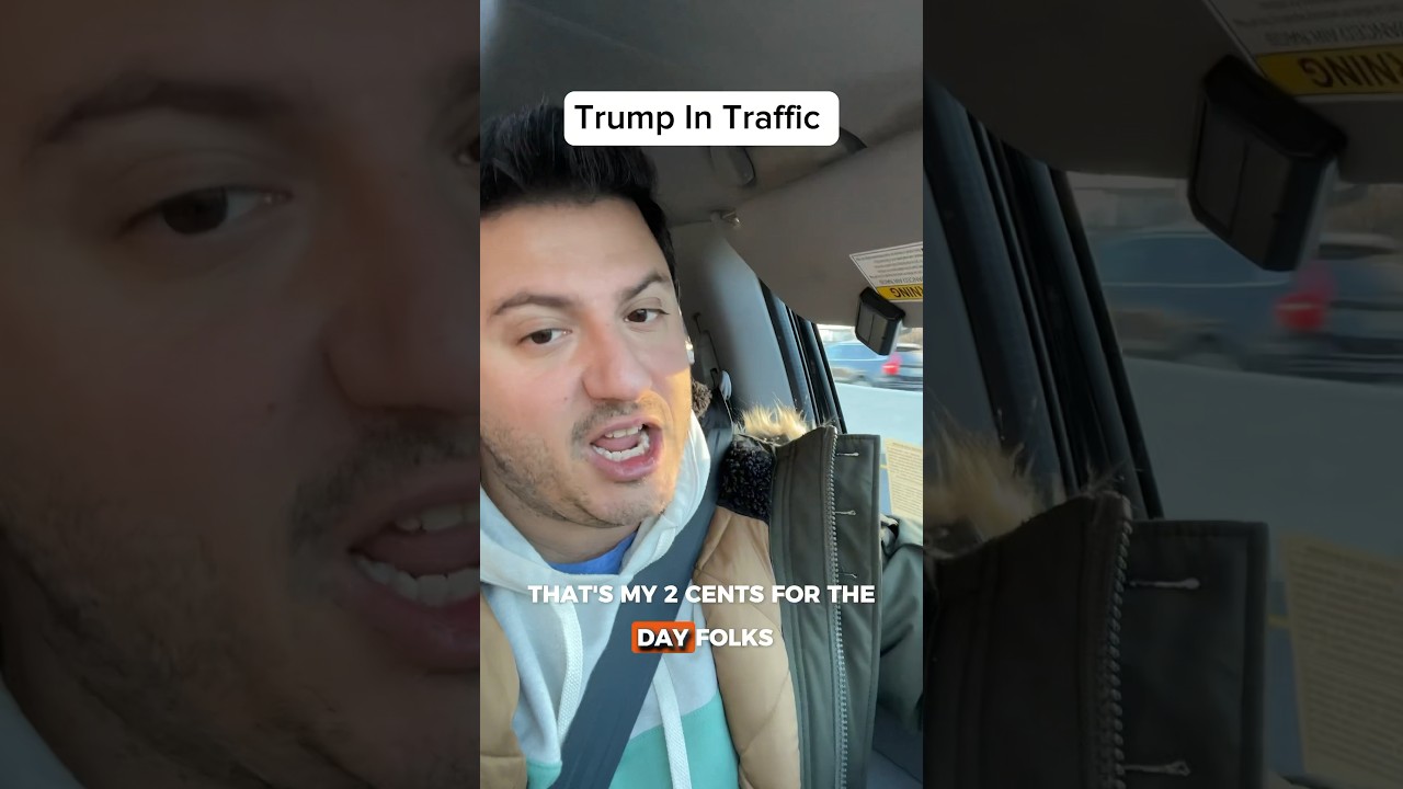 Trump in Traffic! #shorts #comedy #parody #donaldtrump #trump #impressions #impersonation