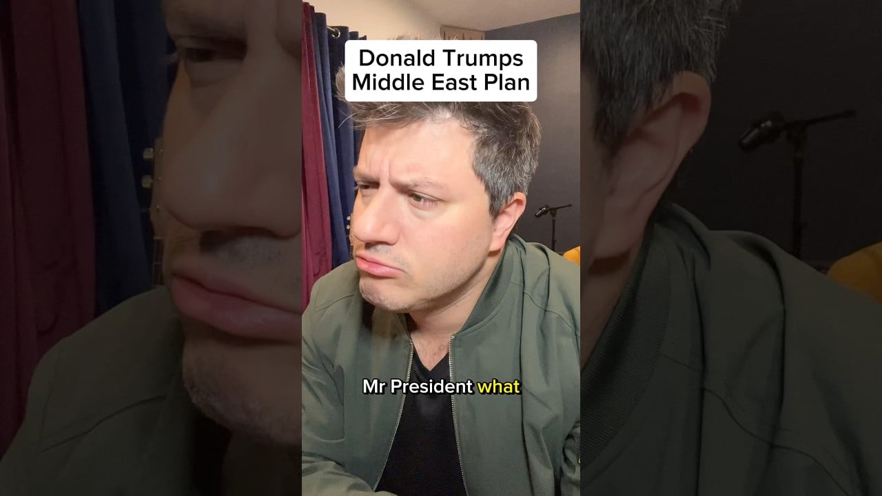 Trumps plan for Gaza #shorts #impression #comedy #israel #gaza #impersonation #donaldtrump #trump