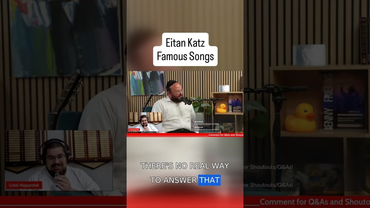 Eitan Katz on His Songs Being Famous #jewishmusic #podcast #live @EitanKatzMusic @BennysMusic