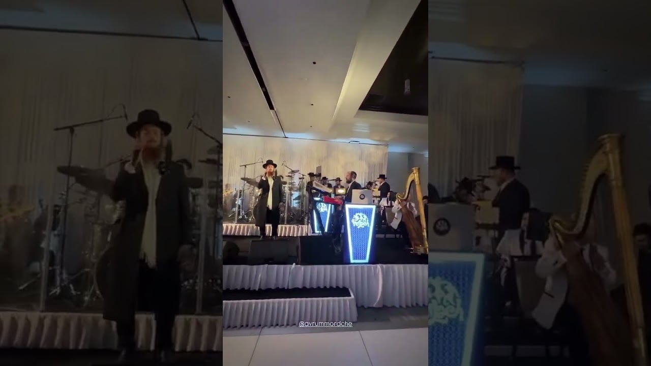 Freilach 🎹 Avrum Mordche Schwartz 🎤 Yedidim Choir #meal #wedding