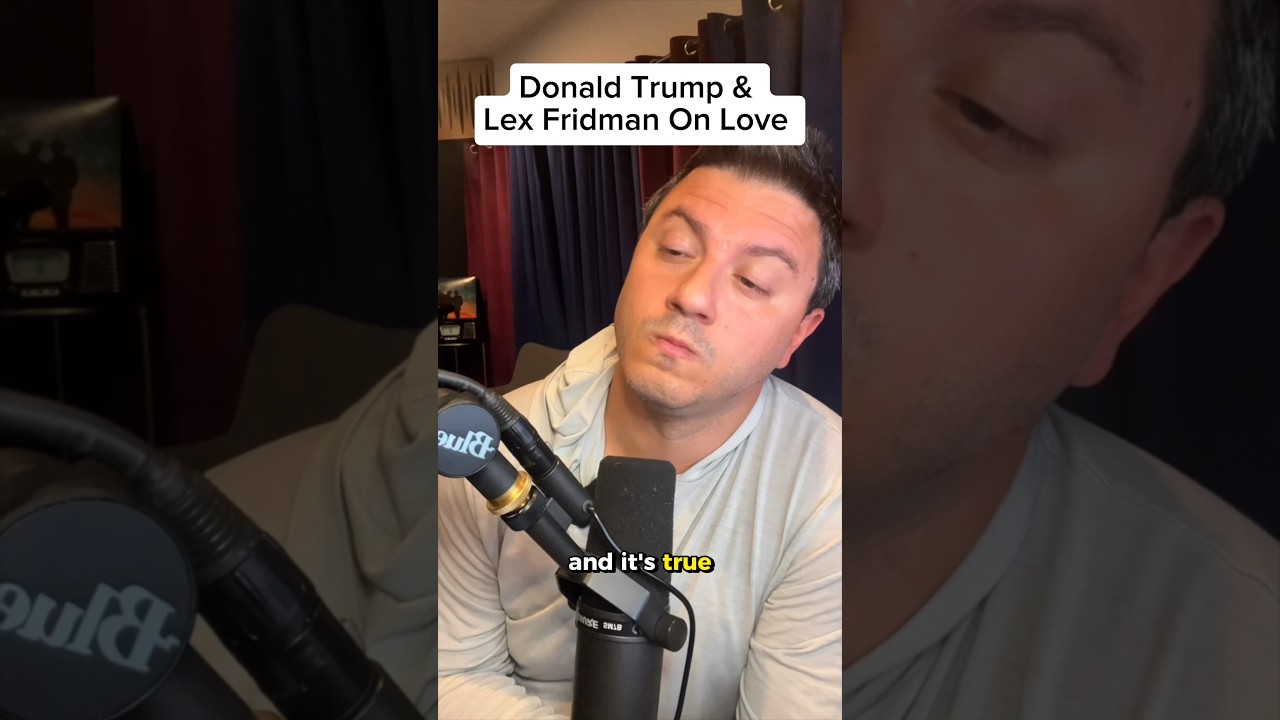 Donald Trump & @lexfridman  ! #shorts #impression #comedy #trump #donaltrump #lexfridman #parody