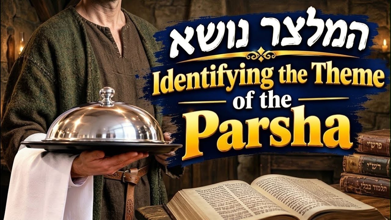 IDENTIFYING THE THEME OF PARSHAS BEREISHIS {המלצר נושא}