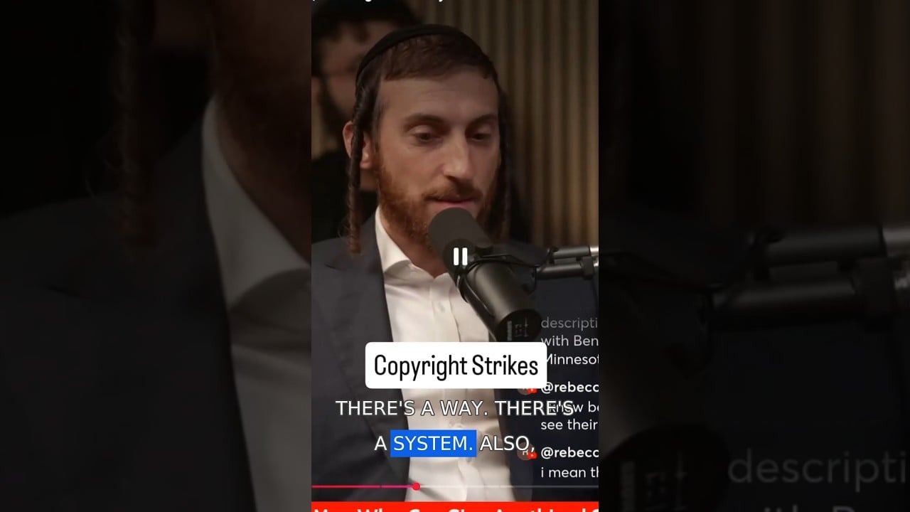 YouTube Copyright Strikes #jewishmusic #live #stream #podcast #ai @Shulem@BennysMusic